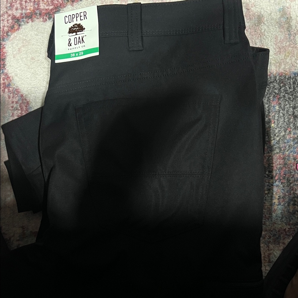 Copper & Oak Black Pants